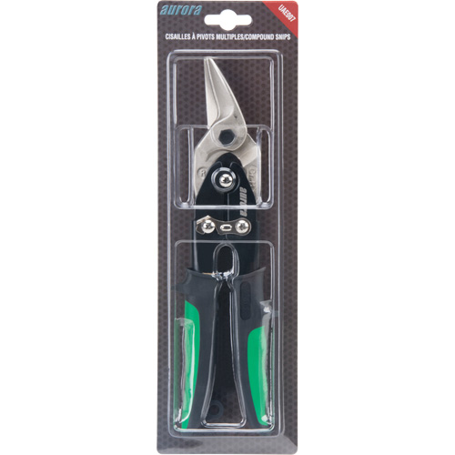Cisailles &agrave; pivots multiples, Longueur de coupe de 1-1/8", Coupe Droite NTL Industrial