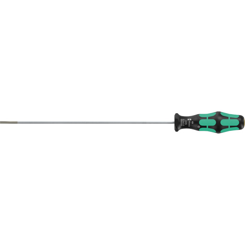 Tournevis &agrave; fente, Tige de 1/8", 8" lo, Prise en Coussin&eacute;e NTL Industrial