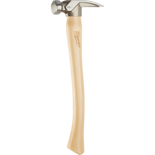 Smooth Face Framing Hammer, 19 oz., Wood Handle, 16" L NTL Industrial