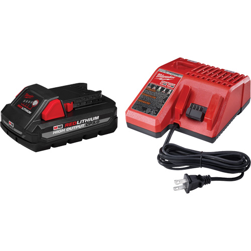 M18 Redlithium High Output CP3.0 Battery Charging Kit, 18 V, Lithium-Ion NTL Industrial