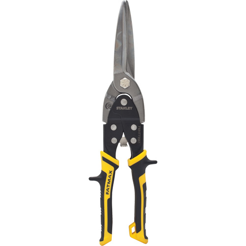 Cisailles longues Fatmax, Longueur de coupe de 3-9/50", Coupe Droit NTL Industrial