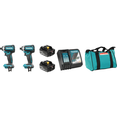 Ensemble de 2 outils avec moteur sans balai LXT, Lithium-ion, 18 V NTL Industrial