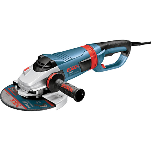 High Performance Large Angle Grinder, 9", 120 V, 15 A, 6500 RPM NTL Industrial