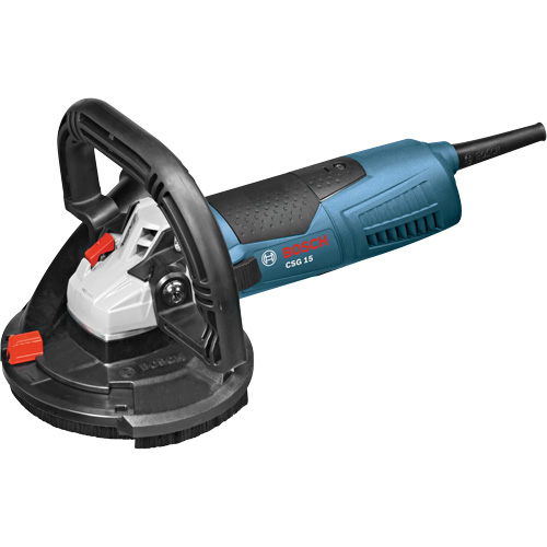 Concrete Surfacing Grinder with Dust-Collecting Shroud NTL Industrial