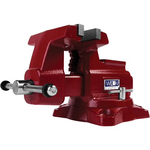 &eacute;tau d'&eacute;tabli utilitaire HD, Largeur des m&acirc;choires 6-1/2", Profondeur de la gorge 4-1/4" NTL Industrial