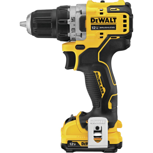 Trousse de perceuse-visseuse avec moteur sans brosse Xtreme, Lithium-ion, 12 V, Mandrin 3/8", Couple 250 UWO NTL Industrial