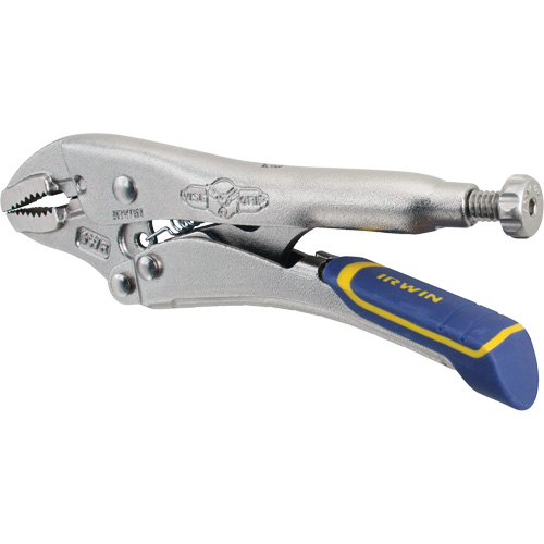 Pince-&eacute;tau avec coupe-fil Fast Release, Longueur 5", M&acirc;choire courb&eacute;e NTL Industrial