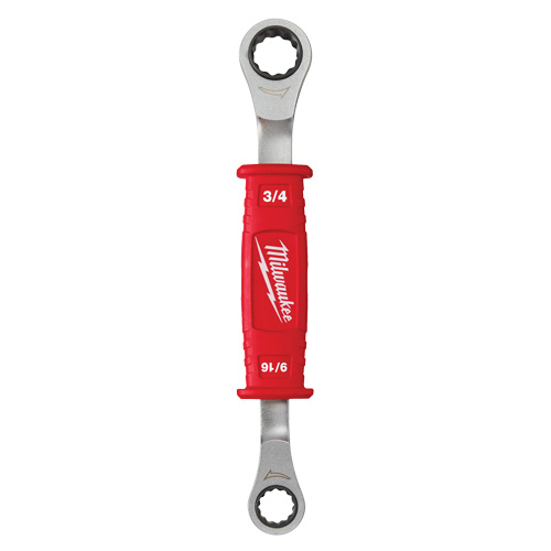 Lineman's 2-in-1 Insulated Ratcheting Box Wrench NTL Industrial
