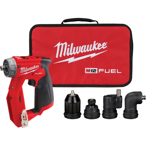 Perceuse d'installation M12 Fuel (outil seulement), Lithium-ion, 12 V, Mandrin 1/4"/3/8", Couple 300 lb-po NTL Industrial