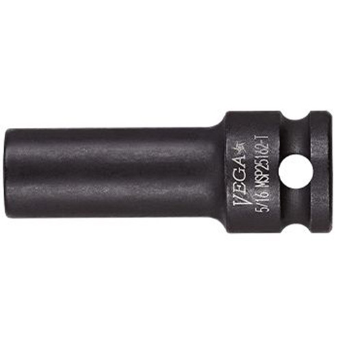 Thin Walled Socket, Impact, 1/2", 3/8" Drive, 6 Points, Deep NTL Industrial