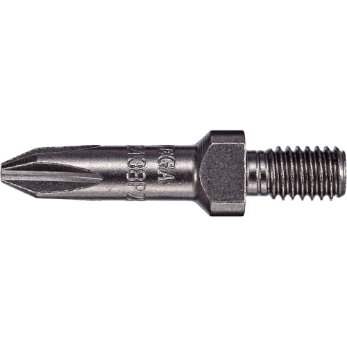 Embout cruciforme filet&eacute; 1/4"-24 extra dur NTL Industrial