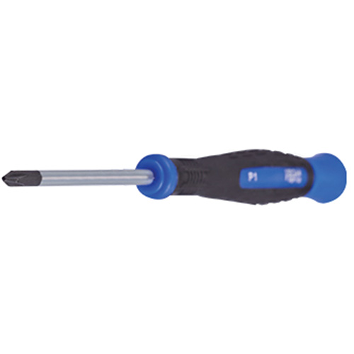 Phillips Precision Screwdriver, #0, 5-1/2" L, Cushion Grip Handle NTL Industrial