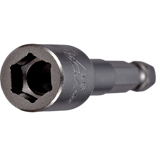 Tourne-&eacute;crou, Embout 1/4", Prise 1/4", 2-9/16" lo, Non magn&eacute;tique NTL Industrial