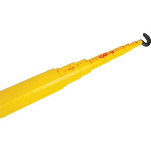 Tel-O-Pole&reg; Measuring Hot Stick, Telescoping, 15 m NTL Industrial