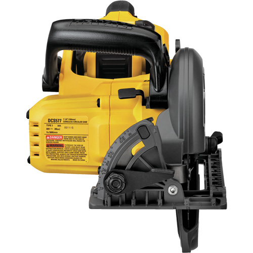 FlexVolt&reg; Worm Drive Style Saw Kit, 7-1/4", 60 V NTL Industrial