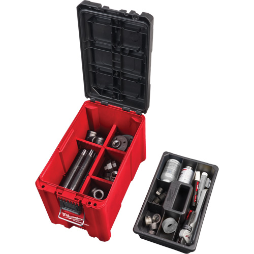 Coffre &agrave; outils compact Packout, 10" x 16-1/5" x 13", Noir/Rouge NTL Industrial