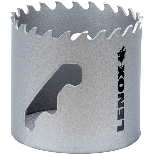 SPEED SLOT&reg; Carbide Tipped Hole Saw, 2-1/8", Bi-Metal NTL Industrial