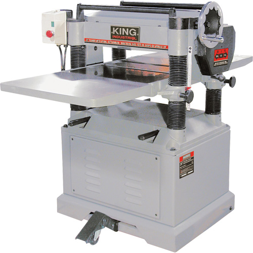 Planer with Spiral Cutterhead, 56-1/2" W x 40" L x 42" H, 5000 RPM No Load Speed NTL Industrial