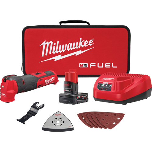 M12 Fuel Oscillating Multi-Tool Kit, 12 V, Lithium-Ion NTL Industrial