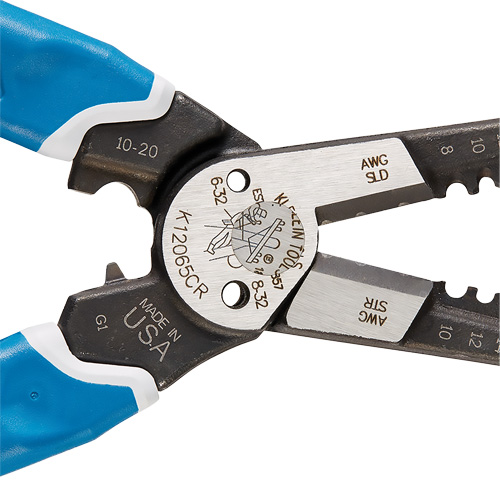 Outil polyvalent Klein-Kurve pour d&eacute;nuder, couper et sertir les fils, 8-1/4" lo, 8 - 20 AWG NTL Industrial