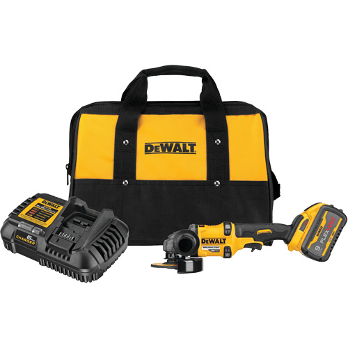 Ensemble de meuleuse sans balai FlexVolt Max avec frein antirecul, Roue de 4-1/2" - 6", 60 V NTL Industrial