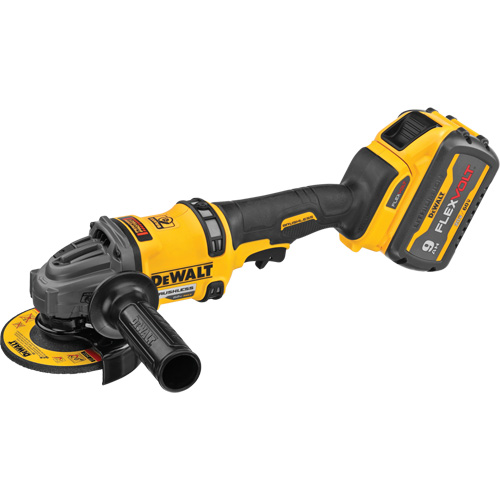 Ensemble de meuleuse sans balai FlexVolt Max avec frein antirecul, Roue de 4-1/2" - 6", 60 V NTL Industrial