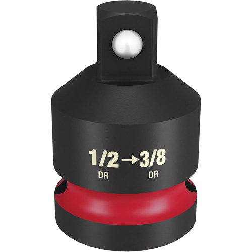 Shockwave Impact Duty Drive Adapter, Impact, 1/2" Drive, 3/8" Socket, 1.5" L NTL Industrial