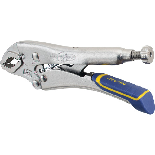 Vise-Grip&reg; Fast Release 5CR Locking Pliers, 5" Length, Curved Jaw NTL Industrial