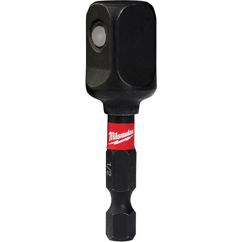 Adaptateur de douille &agrave; chocs Shockwave, 1/4" Prise, Dimension m&acirc;le 1/2", Sph&eacute;rique, 2" lo NTL Industrial