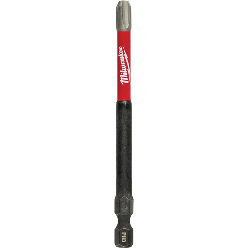 Shockwave Impact Duty Screwdriver Bit, Phillips, #3 Tip, 1/4" Drive Size, 3-1/2" Length NTL Industrial
