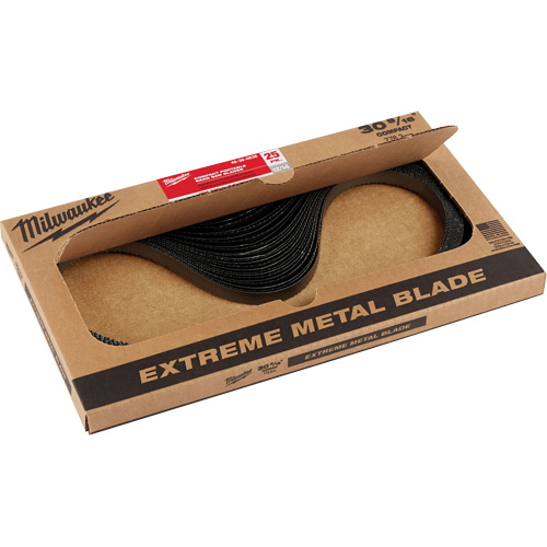 Lames-ruban pour coupes de m&eacute;taux extr&ecirc;mes, Acier rapide, 30-9/16" lo x 1/2" la x &eacute;paisseur 0,02", 12/14 dents par pouce NTL Industrial