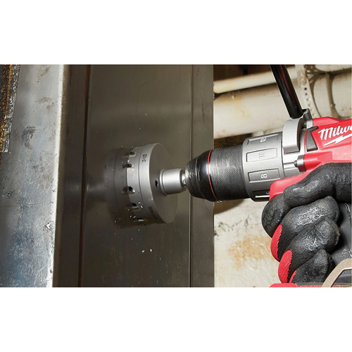 One-Piece Carbide Hole Cutters, 2-1/2", 3/16" Depth of Cut NTL Industrial