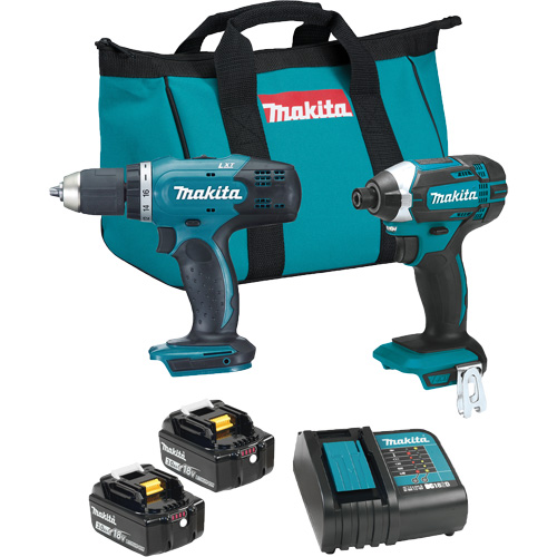 Ensemble de 2 outils LXT, 18 V NTL Industrial