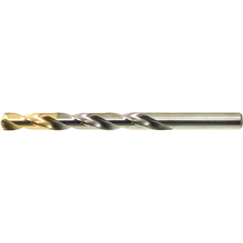 Foret court &agrave; pointe en nitrure de titane DRILLCO, Acier rapide, 1/16", 1-7/8" lo, 7/8" Cannelure, 135° Angle NTL Industrial