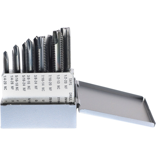 Jeu de tarauds Drillco, 10 morcea NTL Industrial