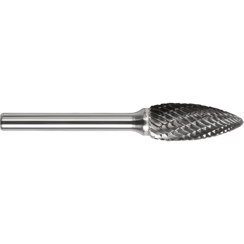 Fraise en forme de flamme &agrave; simple coupe Drillco, SH-1 NTL Industrial