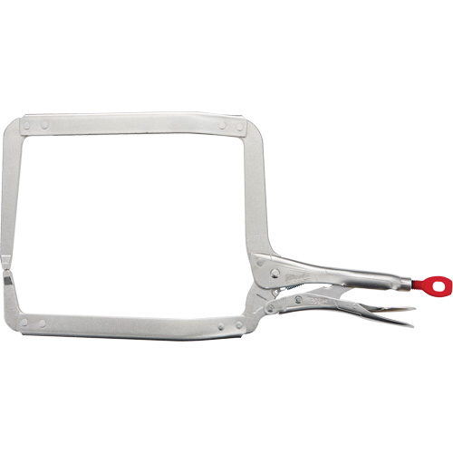 Torque Lock Locking Pliers with Deep Jaws, 18" Length, C-Clamp NTL Industrial