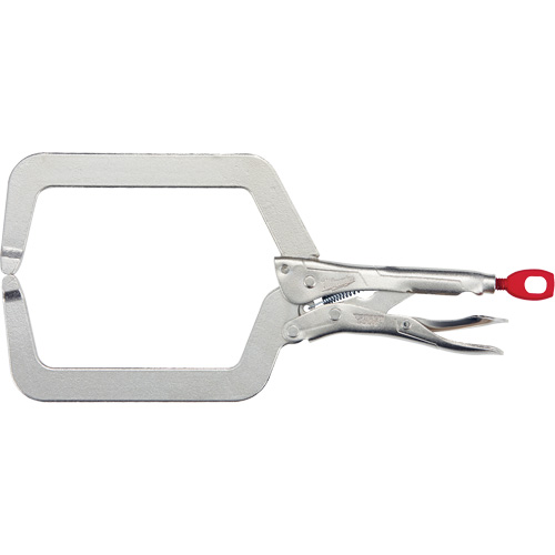 Torque Lock Locking Pliers with Deep Jaws, 9" Length, C-Clamp NTL Industrial