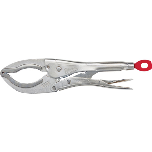 Torque Lock Locking Pliers with Large Jaws, 12" Length, Curved Jaw NTL Industrial