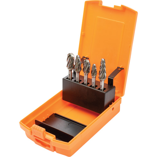 Alu-Cut Carbide Burr Kit, 5 Pieces NTL Industrial