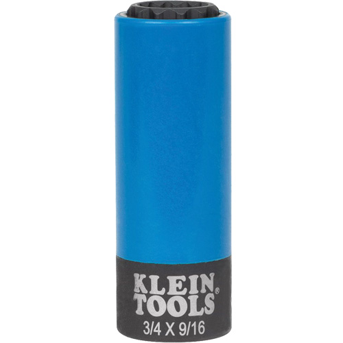 2-in-1 Coated Socket, Impact, 12 Points NTL Industrial
