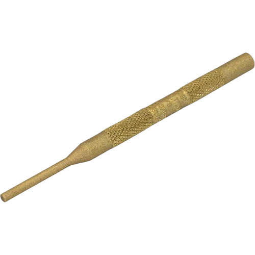 Brass Pin Punch, 1/8" Dia. x 4" L NTL Industrial