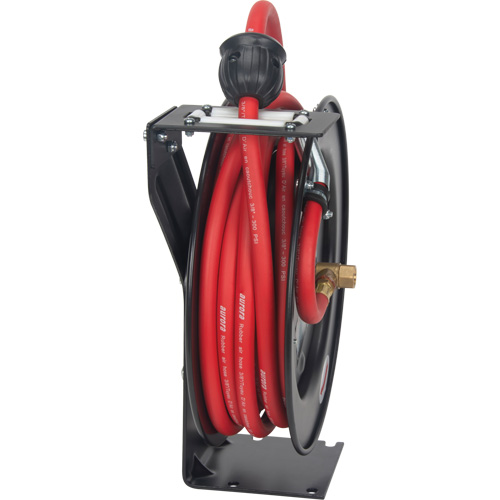 Hose Reel, Air/Water, 3/8" x 25', Single Hose, 300 psi NTL Industrial