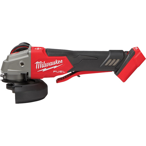 Meuleuse &agrave; frein &agrave; vitesse variable avec interrupteur &agrave; glissi&egrave;re non verrouillable M18 Fuel, 18 V, Mandrin 5"/4-1/2", Lithium-ion NTL Industrial