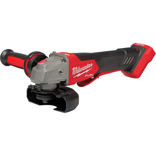 Meuleuse &agrave; frein &agrave; vitesse variable avec interrupteur &agrave; glissi&egrave;re non verrouillable M18 Fuel, 18 V, Mandrin 5"/4-1/2", Lithium-ion NTL Industrial