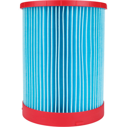 Large Wet/Dry Vacuum High-Efficiency Filter, Cartridge, Fits 12 US gal./9 US gal./6 US Gal. NTL Industrial