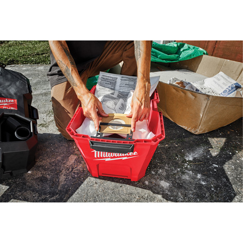 Fleece Dust Bags, 6 US Gal. NTL Industrial