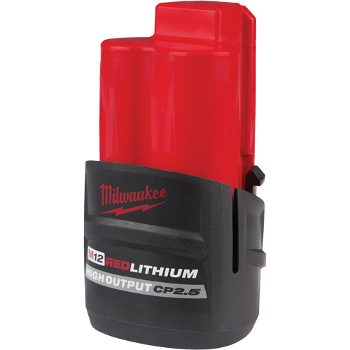 M12 Redlithium High Output CP2.5 Battery Pack, Lithium-Ion, 12 V, 2.5 Ah NTL Industrial