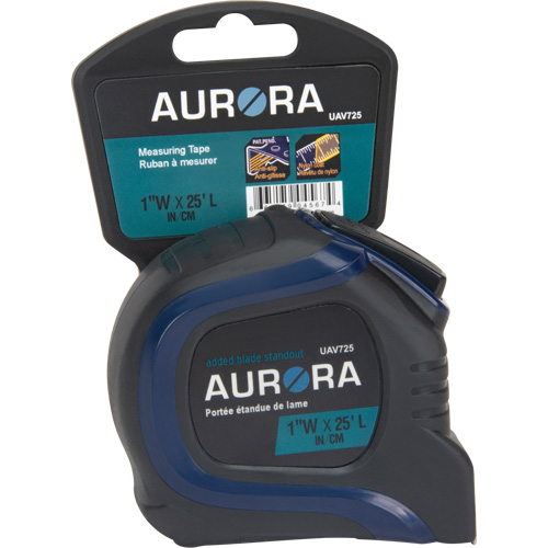 Ruban &agrave; mesurer, 1" x 25', Marques de goujon Imp&eacute;rial/Imp&eacute;rial & m&eacute;trique NTL Industrial