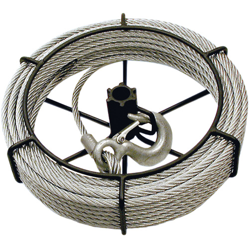 JGP-300A 3 Ton 66' Cable Assembly for Jet Wire Grip Pullers NTL Industrial